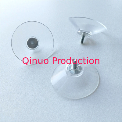 Industries Suction Clips For Glass , M4 Screw Dia40mm 8mm Suction Pads For Glass Table
