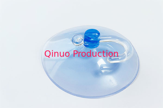 80mm Large Size Plastic Sucker Small Suction Cups With Hooks For 5kg Weight Holidng