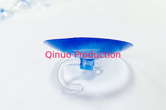 80mm Large Size Plastic Sucker Small Suction Cups With Hooks For 5kg Weight Holidng