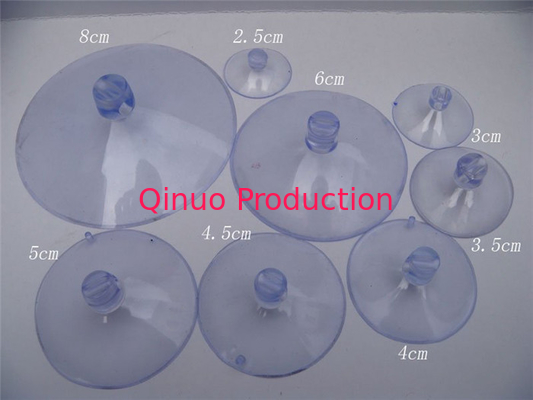 Durable and soft Pvc Suction Cups with plastic hook