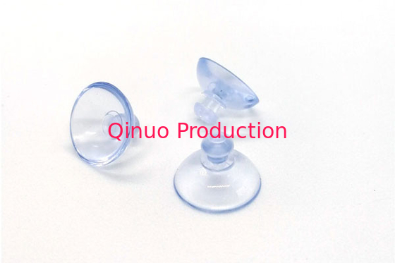 15 mm PVC mushroom head on window with hook options plastic suction cup for glass