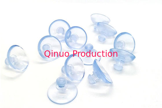 15 mm PVC mushroom head on window with hook options plastic suction cup for glass