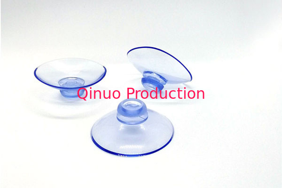 40 mm A# PVC mushroom head on glass toys hanger plastic suction cup