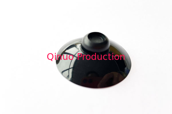 40 mm B# black color PVC mushroom head toys hanger on glass plastic suction cup
