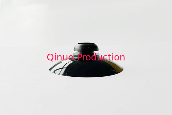 40 mm B# black color PVC mushroom head toys hanger on glass plastic suction cup