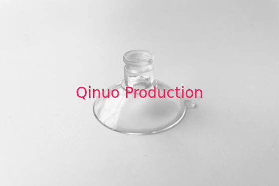 42 mm B# PVC mushroom head plant holder on glass window plastic suction cup