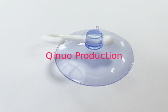 Factory directly supplier 50 mm PVC with hooks plastic suction cup