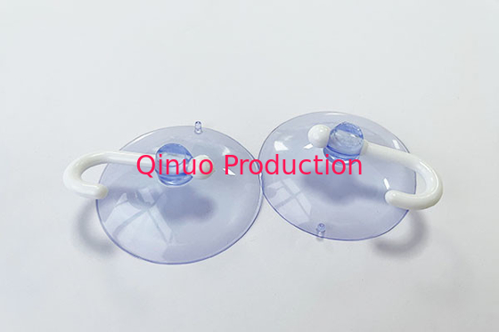 Factory directly supplier 50 mm PVC with hooks plastic suction cup