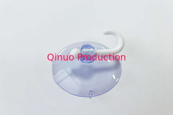 Factory directly supplier 50 mm PVC with hooks plastic suction cup