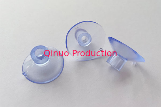Factory directly supplier colored 30 mm PVC with vertical hole plastic suction cup