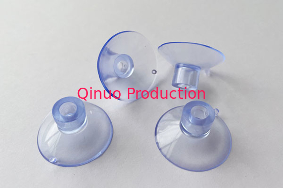 Factory directly supplier colored 30 mm PVC with vertical hole plastic suction cup