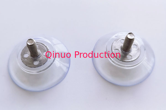 QNSC-S30/4A M4 PVC 30 mm diameter plastic suction cup with screw /nut