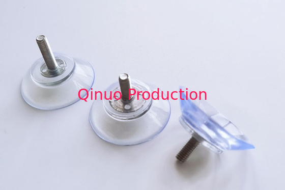 QNSC-S30/4A M4 PVC 30 mm diameter plastic suction cup with screw /nut