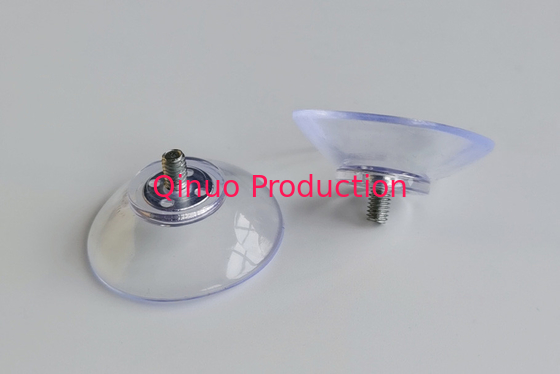 QNSC-S35/4L longer 10 mm screw length PVC plastic suction cup with screw /nut