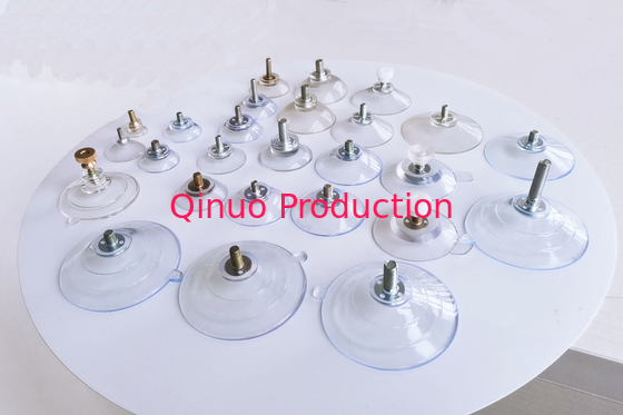 QNSC-S35/4L longer 10 mm screw length PVC plastic suction cup with screw /nut