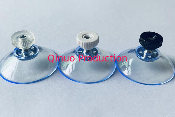 QNSC-S40/4L,  10 mm longer screw length PVC plastic suction cup with screw and nut