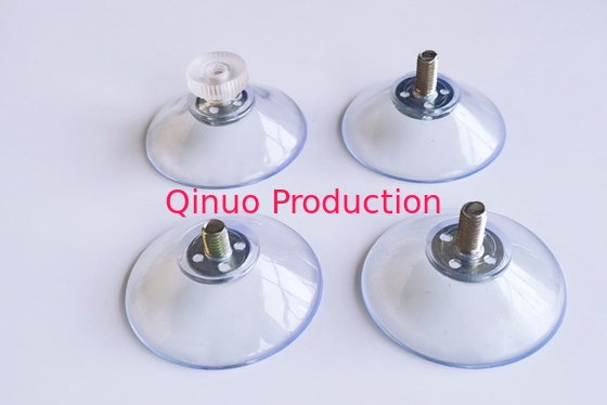 QNSC-S40/4L,  10 mm longer screw length PVC plastic suction cup with screw and nut