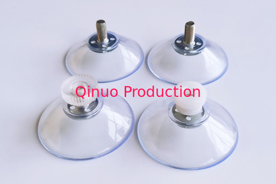 QNSC-S40/4L,  10 mm longer screw length PVC plastic suction cup with screw and nut