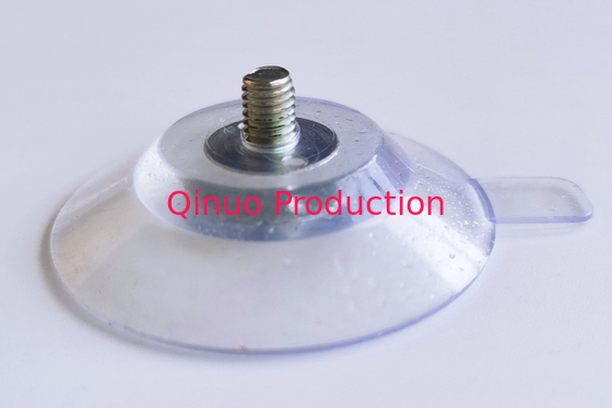 QNSC-S43/5L , longer 10 mm screw length , PVC plastic suction cup with screw / nut