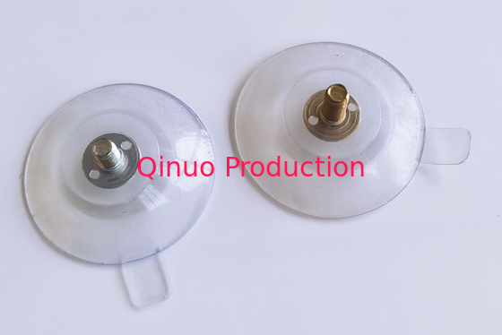 QNSC-S43/5L , longer 10 mm screw length , PVC plastic suction cup with screw / nut
