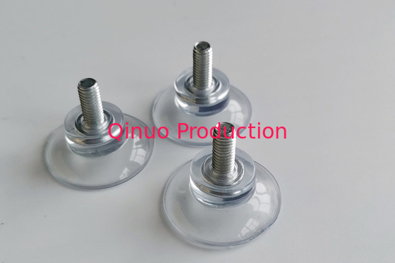 QNSC-S32/6 M6 screw 15 mm length PVC plastic suction cup with screw / nut