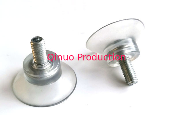 QNSC-S32/8 M8 screw 15 mm length PVC plastic suction cup with screw / nut