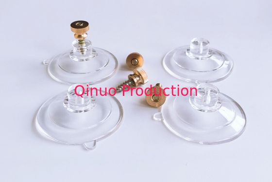 M4-12 mm length screw 45 mm diameter  PVC plastic suction cup with screw / nut