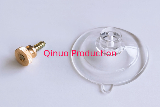 M4-12 mm length screw 45 mm diameter  PVC plastic suction cup with screw / nut