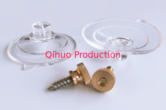 M4-12 mm length screw 45 mm diameter  PVC plastic suction cup with screw / nut