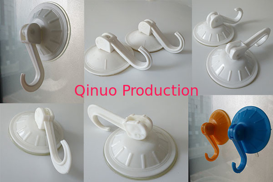 Factory supplier household using colorful plastic suction cup with plastic hook