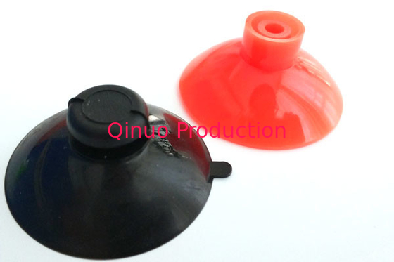 Custom making colorful green red blue 30 35 mm vertical hole plastic suction cup
