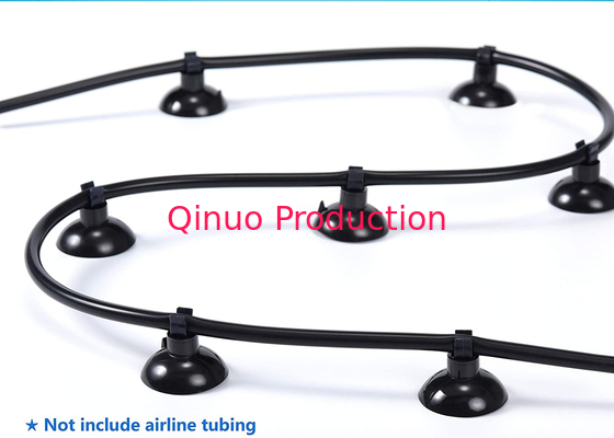 For aquarium with clips underwater using 30 mm PVC plastic suction cup