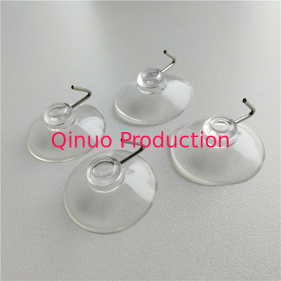 stick on glass and hanger mushroom head suction cups with staineless steel hook