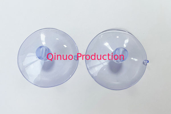 Factory directly supplier for toys hanging 45MM plastic suction cups with 5mm diameter hole