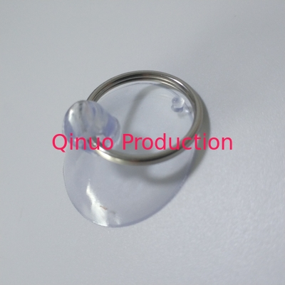 SHQN 40 mm Plastic suction cups with metal or stainless steel pull ring
