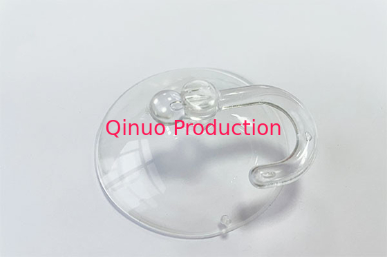 SHQN H60 factory price 60mm PVC suction cups with clear plastic hook