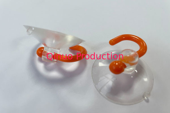 SHQN H35 ODM/OEM Custom color 35mm suction cups with plastic hook