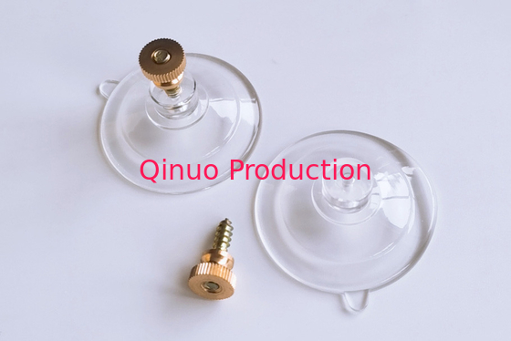 SHQN directly supplier for amazon store 45mm Diameter 12mm length M4 Brass Screw Suction cups