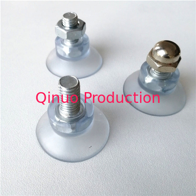 SHQN stick on glass window 32mm Diameter 15mm length M8 Screw Suction cups