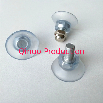 SHQN stick on glass window 32mm Diameter 15mm length M8 Screw Suction cups