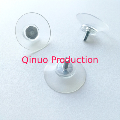 Stick on Glass Window 30mm Diameter 8mm length M4 Screw Suction cups