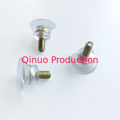 SHQN stick to glass QNSC-S15/M4-8MM Small Size Screw Suction cups with nut