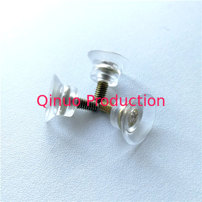 SHQN stick to glass QNSC-S15/M4-8MM Small Size Screw Suction cups with nut