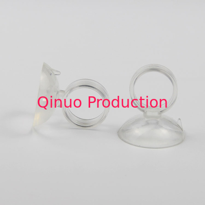 SHQN 30mm transparent color Fixed sucker for aquarium thermometer with 18mm diameter pull ring