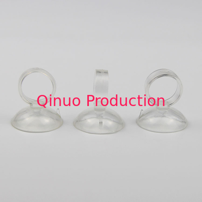 SHQN 30mm transparent color Fixed sucker for aquarium thermometer with 18mm diameter pull ring