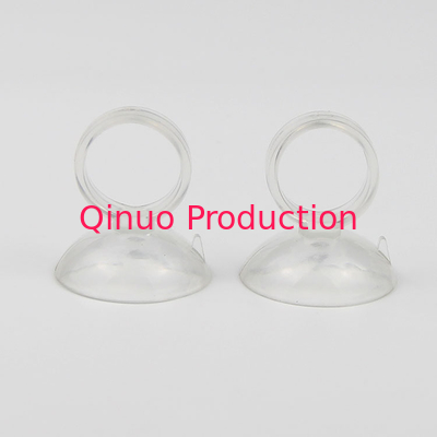 SHQN 30mm transparent color Fixed sucker for aquarium thermometer with 18mm diameter pull ring