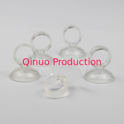 SHQN 30mm transparent color Fixed sucker for aquarium thermometer with 18mm diameter pull ring