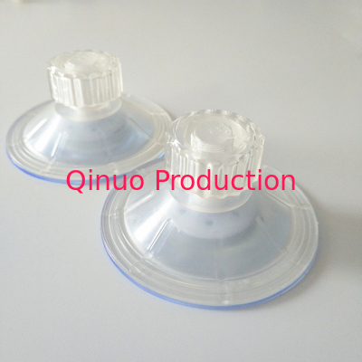 SHQN Heavy Duty Stick on Glass 73mm Transparent Color Aquarium Suction Cups