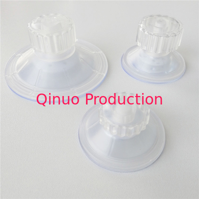 SHQN Heavy Duty Stick on Glass 73mm Transparent Color Aquarium Suction Cups