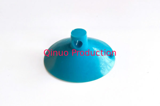 SHQN Directly Supplier Customized 40mm in blue color with hole suction cups